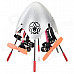 SH 2.4GHz 4-CH 6-Axis Outdoor R/C Helicopter Flying Egg w/ Gyroscope - Silver