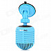 SLANG 3W Bluetooth V3.0 Stereo Speaker w/ Mic / Micro USB - Blue + Black