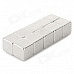 F10X10X10mm Square NdFeB Magnet Cubes - Silver (10 PCS)