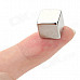 F10X10X10mm Square NdFeB Magnet Cubes - Silver (10 PCS)