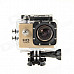 SJ4000 1.5" TFT 12.0 MP 2/3 CMOS 1080P Full HD Outdoor Sports Digital Video Camera - Gold