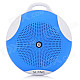 SLANG Round 3W Bluetooth V3.0 Multifunctional Speaker w/ Microphone, TF - Blue