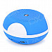 SLANG Round 3W Bluetooth V3.0 Multifunctional Speaker w/ Microphone, TF - Blue