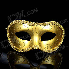 Cosplay Prince Slipknot Face Mask for Halloween / Masquerade / Costume Party - Golden