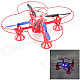 RunQia 2.4GHz 4-CH 6-Axis Outdoor R/C Quadcopter w/ Gyroscope - Red (6 x AA)