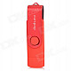 Ourspop SJ-20 Rotary USB 2.0 Flash Disk w/ Micro USB - Red + Silver (64GB)