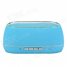 Hi-Fi Stereo Bluetooth V2.1 Rechargeable Portable Music Speaker w/ Mic. / LED / TF / AUX / FM