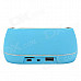 Hi-Fi Stereo Bluetooth V2.1 Rechargeable Portable Music Speaker w/ Mic. / LED / TF / AUX / FM