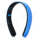 Magift1 Bluetooth V4.0 Headband Headphone w/ Microphone - Blue + Black