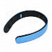 Magift1 Bluetooth V4.0 Headband Headphone w/ Microphone - Blue + Black