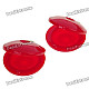 Hard Plastic Castanets - Red (Pair)