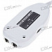 Guitar to USB Interface Link Cable for PC/Mac Recording - White (150CM)