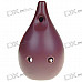 9-Hole Ceramic Ocarina Flute (Bass G-Key)