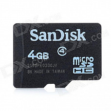 Genuine SanDisk MicroSD/TransFlash TF Memory Card (4GB)