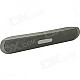 B13 Wireless Bluetooth Speaker w/ Microphone, Hands-free, TF, FM, Micro USB - Silver