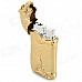 Creative Tiger Shaped Butane Aluminum Alloy Lighter - Golden