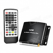 WB-8088 HD DVB-T2 Car TV Receiver Box w/ HDMI / USB / AV Out / CVBS/ YCbCr - Black