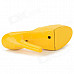 Creative Women's High-Heeled Slippers Shoes Butane Lighter - Yellow