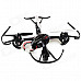 RunQia 2.4GHz 4-CH 6-Axis Outdoor R/C Quadcopter w/ Gyroscope - Black (6 x AA)