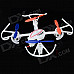 RunQia 2.4GHz 4-CH 6-Axis Outdoor R/C Quadcopter w/ Gyroscope - White (6 x AA)