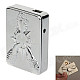 Windproof Aluminum Alloy USB Rechargeable Lighter - Silver (5V)