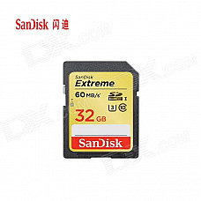 SanDisk 32GB Extreme U3 / UHS-I SDHC Card (Class 10)