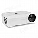 FB5800 1080P Home Theater LCD Projector w/ Dual USB / 3-HDMI / VGA / CVBS(AV) / YPbPr - White