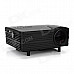 H80 Portable Home Theater LED Projector w/ HDMI / AV / VGA / USB / SD - Black