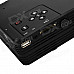 H80 Portable Home Theater LED Projector w/ HDMI / AV / VGA / USB / SD - Black