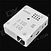 FB5800 Portable HD Car DLP Projector w/ HDMI / VGA / 2-USB - White