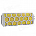 LC-BT1 Outdoor Waterproof Shockproof Wireless Bluetooth Speaker for IPOD, IPHONE - Gray + Yellow