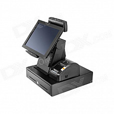 UnisenGroup15" Touch Screen POS Cash Register Supermarket / Hotel Register POS Machine