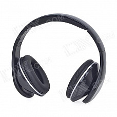 QY-990 Stylish Super Bass Headphones for Samsung / IPHONE - Black (120cm-Cable / 3.5mm Plug)