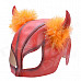 SYVIO Stylish Beauty Cow Face Mask for Halloween Costume / Cosplay - Red