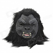 SYVIO Chimpanzee/ Orangutan Mask for Halloween - Black