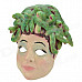 SYVIO Snake Hair Girl Mask for Costume Party / Halloween - Green + Skin Color