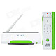 Guigi AK9 Android 4.2 Dual-Core Mini PC TV Box w/ Wi-Fi, 2.0MP Cam, 1GB RAM, 8GB ROM - White + Green