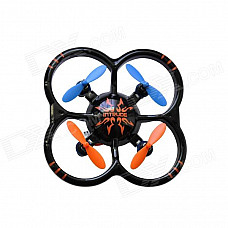 NIHUI U207 2.4GHz 6-Axis Gyro R/C Micro Quadcopter UFO - Black