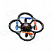 NIHUI U207 2.4GHz 6-Axis Gyro R/C Micro Quadcopter UFO - Black