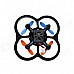 NIHUI U207 2.4GHz 6-Axis Gyro R/C Micro Quadcopter UFO - Black