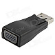 DisplayPort Male to VGA Female Adapter - Black