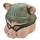 SYVIO GGbond / Cute Piggie Mask for Halloween / Cosplay / Costume Party - Green + Skin Color