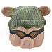 SYVIO GGbond / Cute Piggie Mask for Halloween / Cosplay / Costume Party - Green + Skin Color