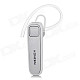 KONCEN L003 Bluetooth V4.0 Ear-hook Style Headphone w/ Voice Caller ID / Microphone - White