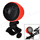 Portable Bicycle Waterproof IPX 4 Bluetooth V3.0+EDR Stereo Wireless Speaker - Red