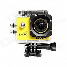 SJCAM SJ4000 Wi-Fi 1.5" TFT 12.0 MP 2/3 CMOS 1080P HD Outdoor Sport Digital Video Camera - Yellow