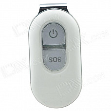 VESKYS V6 Waterproof Rechargeable GSM / GPRS GPS / A-GPS Locating Tracker - White