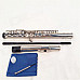 Mid-Range 16-Hole Obturator Silver-plated Brass Flute - Silver