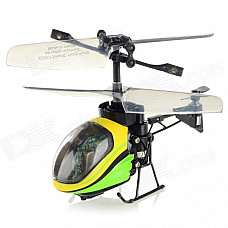 Silverlit ABS 3-CH 27MHz Indoor R/C Helicopter w/ Gyroscope - Black + Yellow + Multi-Color (4 x AA)