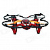 2.4GHz 4-CH Remote Control R/C Quadcopter w/ Aerial Camera - Red + Black